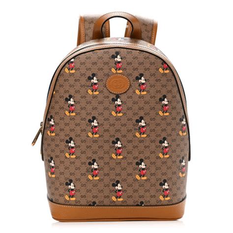 gucci backpack mickey mouse